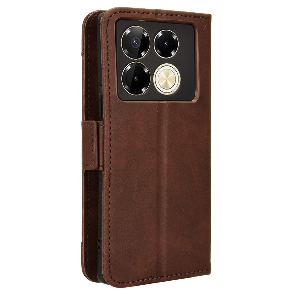 For Infinix Note 40 Pro 4G X6850 Magnetic Phone Case with Multiple Card Holders