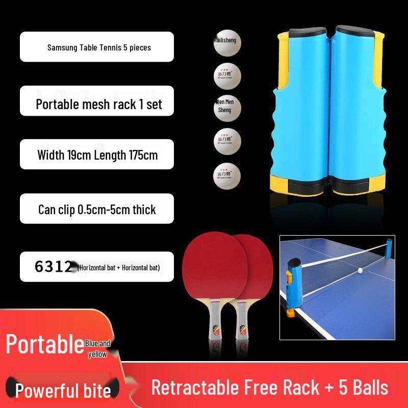 Portable Table Tennis Net and Stand