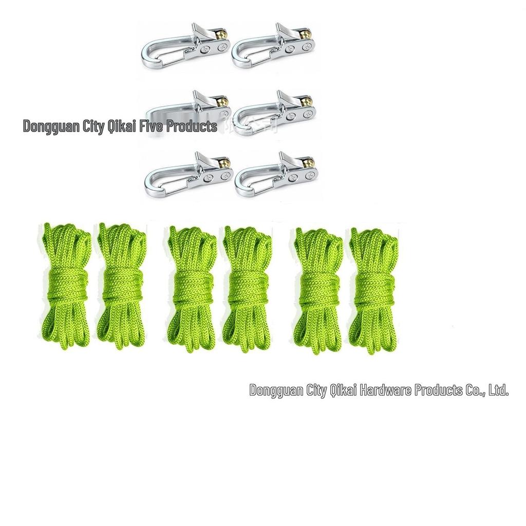 Multifunctional Tent Rope Tightener for Outdoor Camping