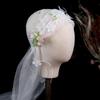Elegant Bride Headdress French Style Photography Headband Vintage Bridal Headwear  Hair Jewelry
