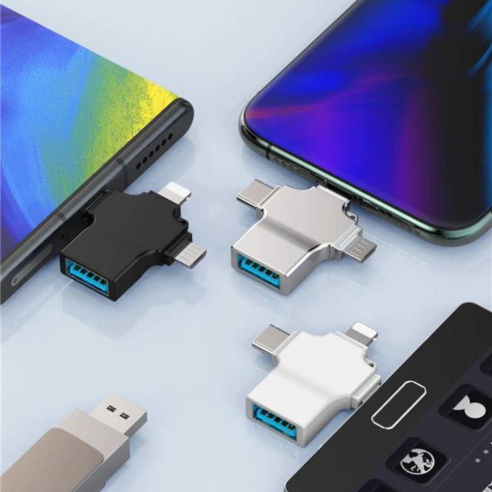 Micro USB 3 in 1 Otg Adapter USB 3.0 USB 3.0 OTG Adapter  For Phone/USB Drive/Laptop