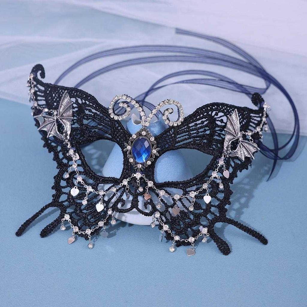 Maschere Mascherate di Pizzo Vuoto Sexy da Donna Mezza Faccia Maschere per Feste da Ballo Cosplay Ballo di Fine Anno Accessori per Feste in Costume Maschere di Carnevale Halloween