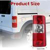 Tail Light House Compatible With Ford Transit Connect 2010 2011 2012 2013 Replace 9T1Z13404A No Bulb & Harness (Right Passenger Side)