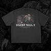 Silent Hill 2_ Awakening Gate Printed Short Sleeve, Men's and Women's Summer Cotton Comfortable Loose Fashion Round Neck T-shirt