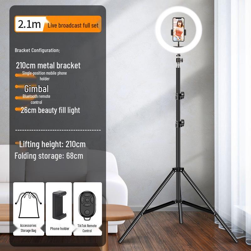 Multi-functional Bluetooth Tripod for Mobile Live Streaming and Photography