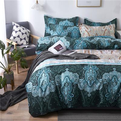 Tessili per la casa Biancheria da letto Piumino Copripiumino per vento fresco Set da tre pezzi