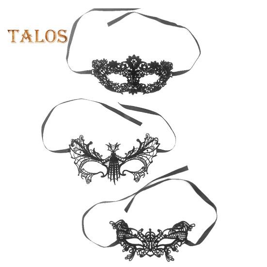 

3 шт. маска для глаз кружевная полая цветочная королева паук стиль вечеринка свидание валентинка танец удобная кожа открытая таинственная маска для вечеринки H