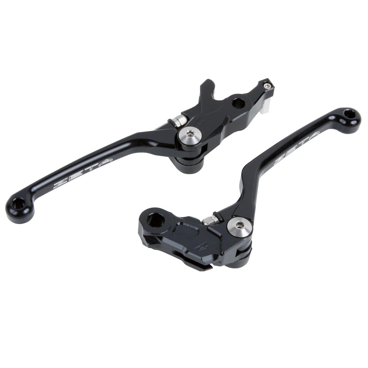 

ZETA RACING Pivot Street Lever Set by Dirt Freak FREAK for Honda (Black) (DIRT F5619) REBEL250/300/500, CB500F/X, NX400/500, CBR400R/500R, NC700S/X, чёрный