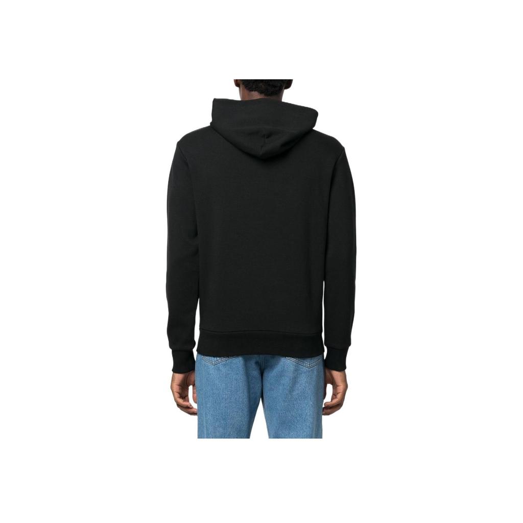 Polo Ralph Lauren FW22 Solid Color Small Pony Embroidery Detail Hoodie Men Hoodies Black 710881506-005