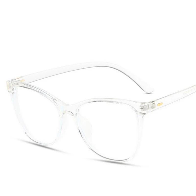 

Rice Nail Frame Style Cat Eye Prescription Eyeglasses With Degree TR90 Hyperopia/Shortsighted/Bifocal /Progressive Optical Spectacles W51373WW-Single Version&1.56&Anti Blue Ray