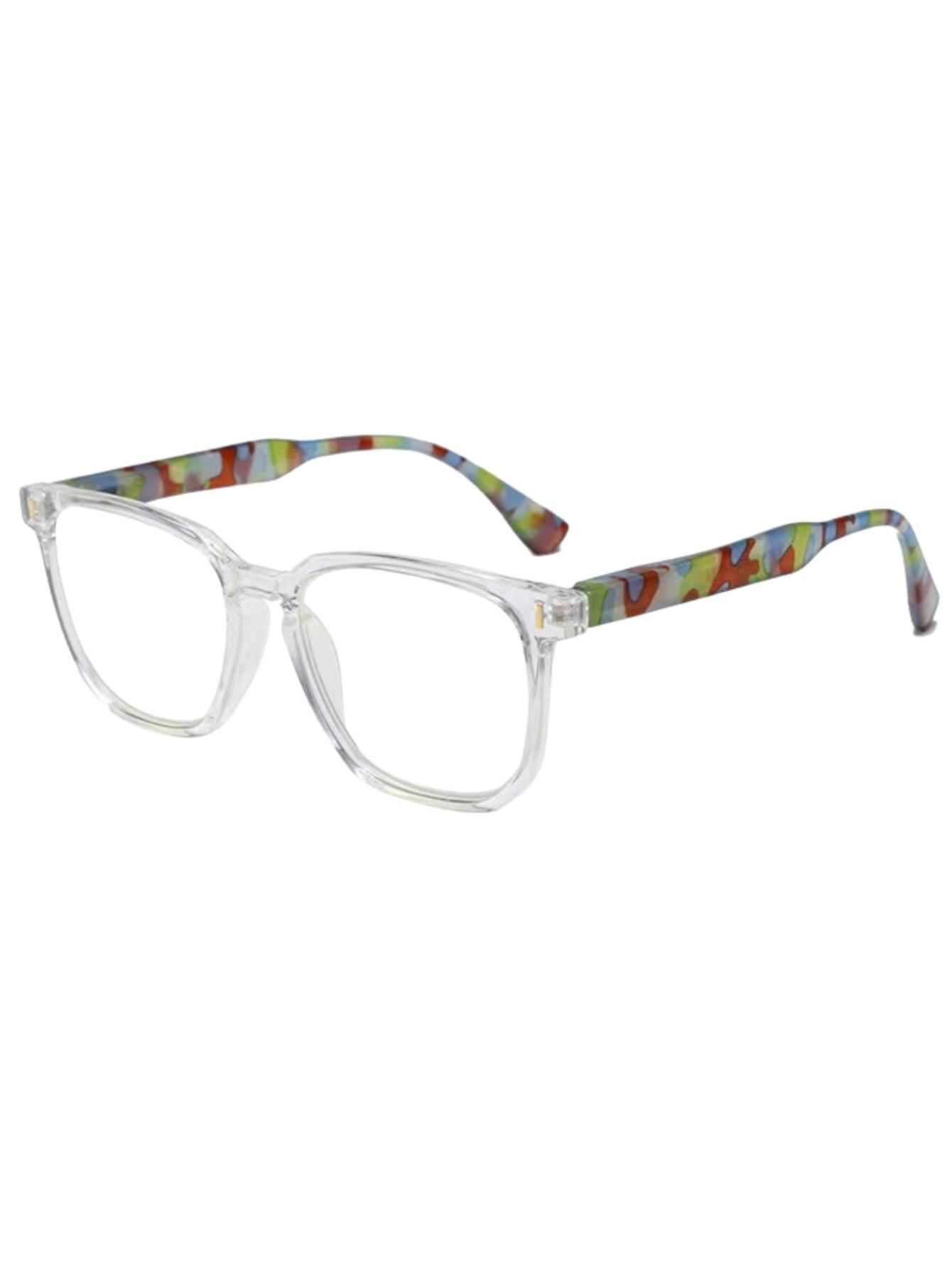 New reading glasses retro glasses for men and women can be equipped with myopia flat mirror fashion reading glasses. 4