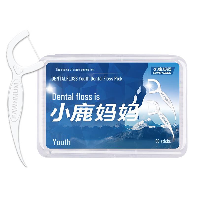 Xiao Lu Ma Ma Disposable Dental Floss Picks