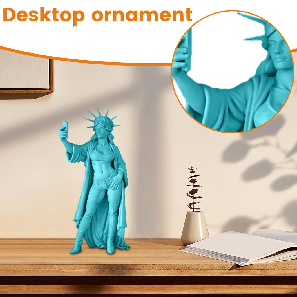 Selfie Sculpture Decoration Ornament