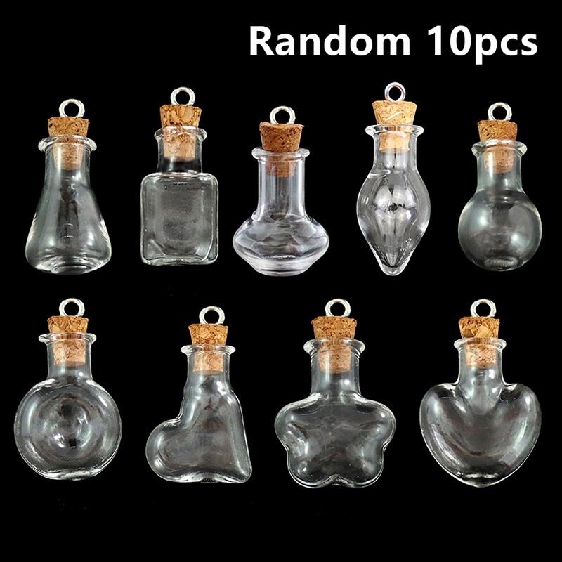 10/20/50Pcs Drifting Wish And Mini Magic Bottle Diy Dollhouse Decorative Model Festival Decor Accessories With Stopper