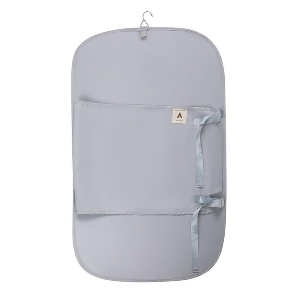 Dustproof Clothing Compression Board Foldable Clothes Dust Cover  Wardrobe Storage серый