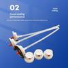 10 Pcs Spray-Paint Caps Fit Female Cans,Needle Cap-Spray Can Nozzle-Spray Paint Nozzles-Spray Paint Tips Red Thin Tube
