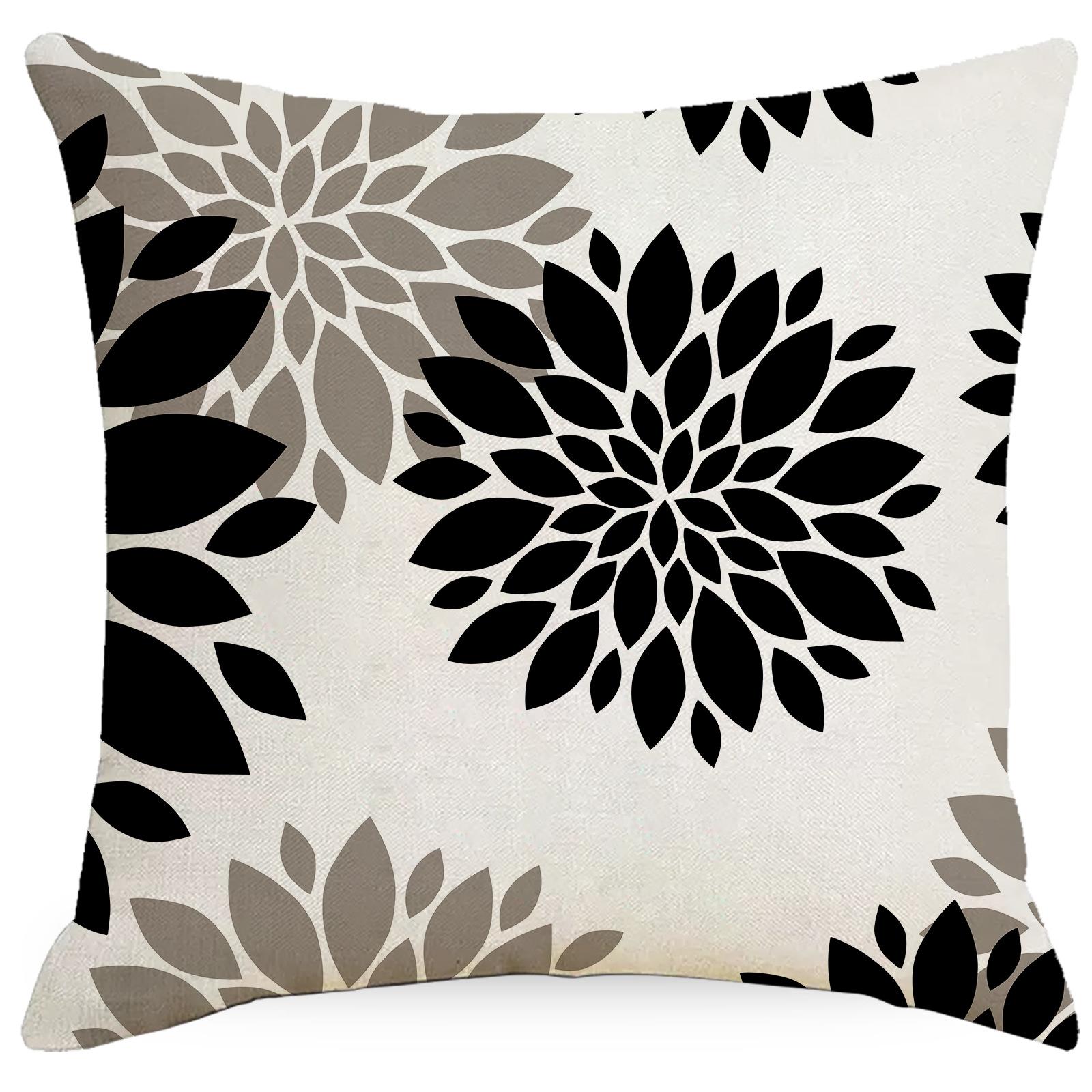 

Geometric Stripes Abstract Linen Pillow Case Living Room Sofa Home Decoration 45 * 45Cm