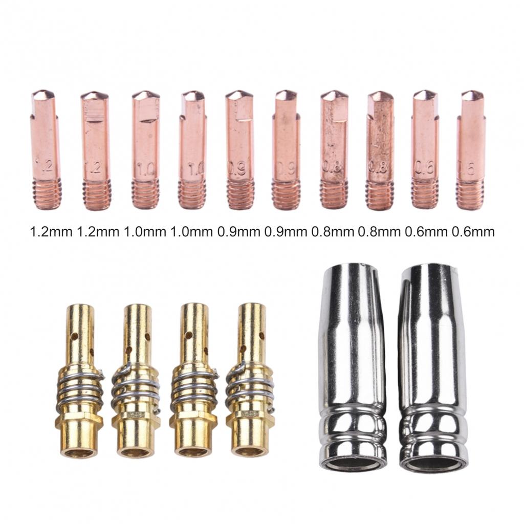 High Reliability MIG Welding MB15 15AK Contact Tip