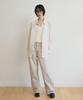 SIS A Compact Striped Overshirt [Ivory]
