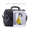 Genuine Leather Bag Leather Men's Bag, Business Briefcase, Retro Men's Messenger Handbag, 15.6-inch Leather Computer Bag