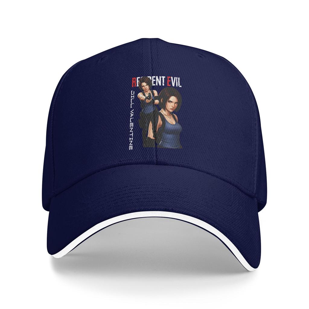 Summer Casual Baseball Cap Jill Valentine Residents Evils Fanart Hiking Fishing Hip Hop Hats Men Women Sun-Proof Snapback Cap