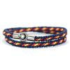 Minimalist Elegant Double Layer Ethnic Fabric Braided Bracelet Unisex Fashion Wrist Jewelry Gift For Men Women Handmade Bangle