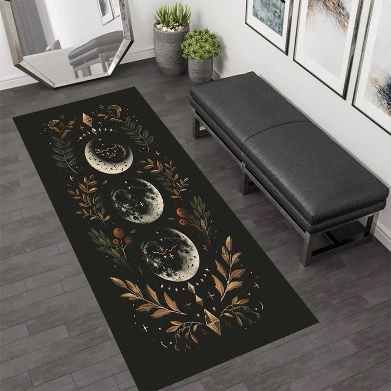 

Elegant Vintage Horse Persian Pattern Runner Rug Durable Soft Non Slip Carpet for Kitchen Hallway Entryway Artistic Home Decor 40X120CM