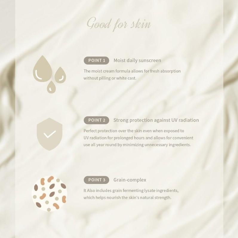 Beauty of Joseon Soleil de secours: Riz + Probiotiques (SPF50+ PA++++) Set 50ml (+10ml*2)