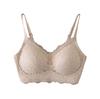 Pure Desire Style Sexy Lace Seamless Small Breasts Gather To Show Big and High Value Integrated Fixed Cup Bra