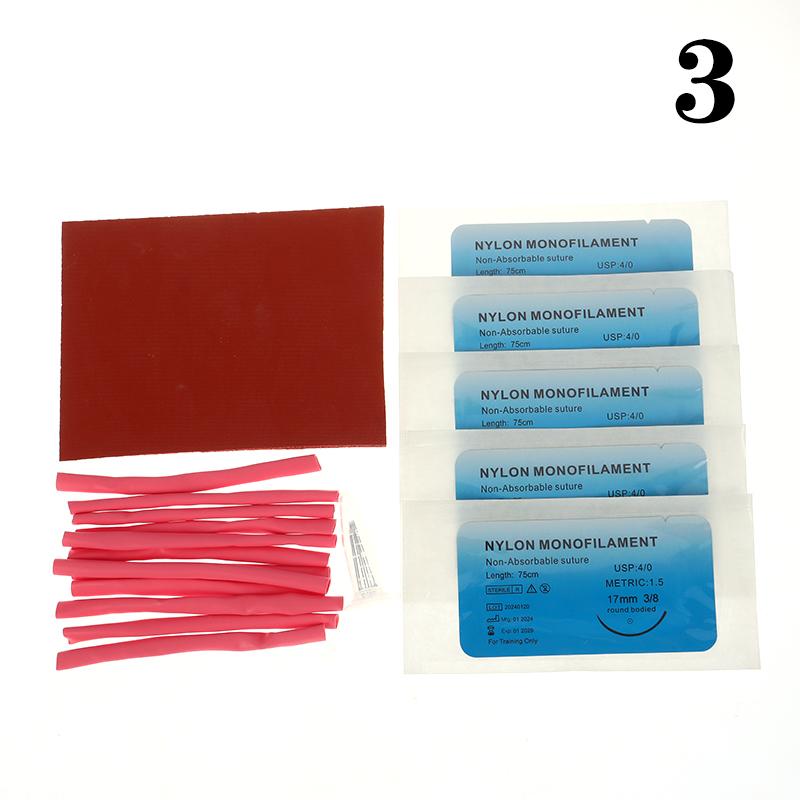 Kit di Esercitazione per Sutura di Vasi Sanguigni Microscopia Anastomosi Vascolare Modello di Esercitazione per Sutura Allenamento Non Si Rompe Facilmente