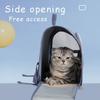 Pet Backpack Carrier Breathable Anti Stress Travel Bag Adjustable Shoulder Outdoor Handbag for Cats Dogs