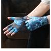Men Women Fishing Gloves Outdoor UV Protection Anti Slip Breathable Ice Silk Half Finger Casting