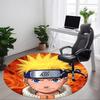 Tapis rond de bureau Naruto 1 pièce, Antidérapant, Doux et Durable, pour Décoration Intérieure, Parfait pour le Bureau, Belle Décoration