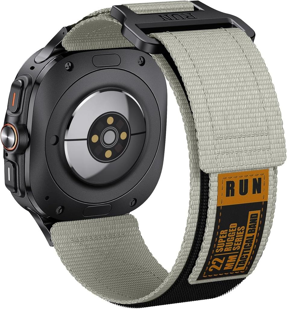 Blød Nylonrem til Samsung Galaxy Watch Ultra8 47mm Bånd Sportsrem Armbånd Til Galaxy Watch8 40 44mm Mænd Kvinder Urrem