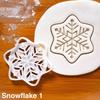 Multifunction Cookie Mold Food Grade Healthy Christmas Snowflake Cookie Baking Tool MIT