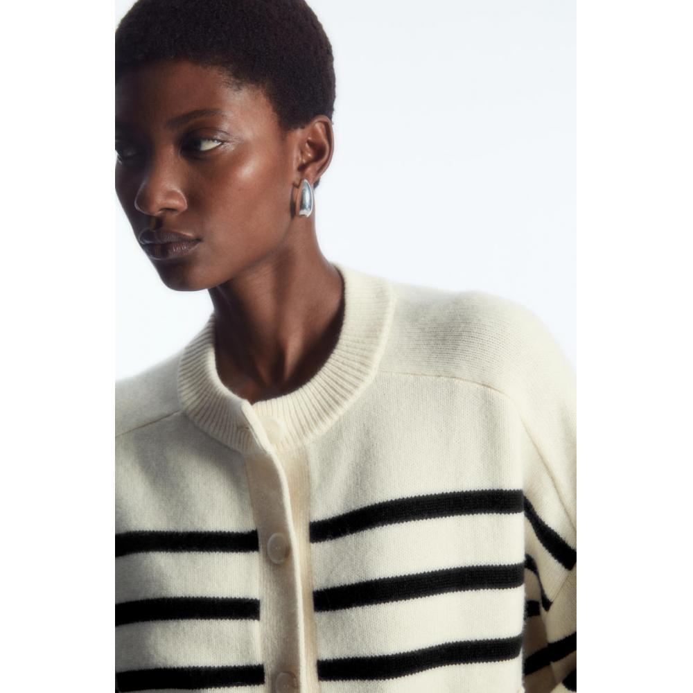 Cos Japan Wool Crew Neck Cardigan