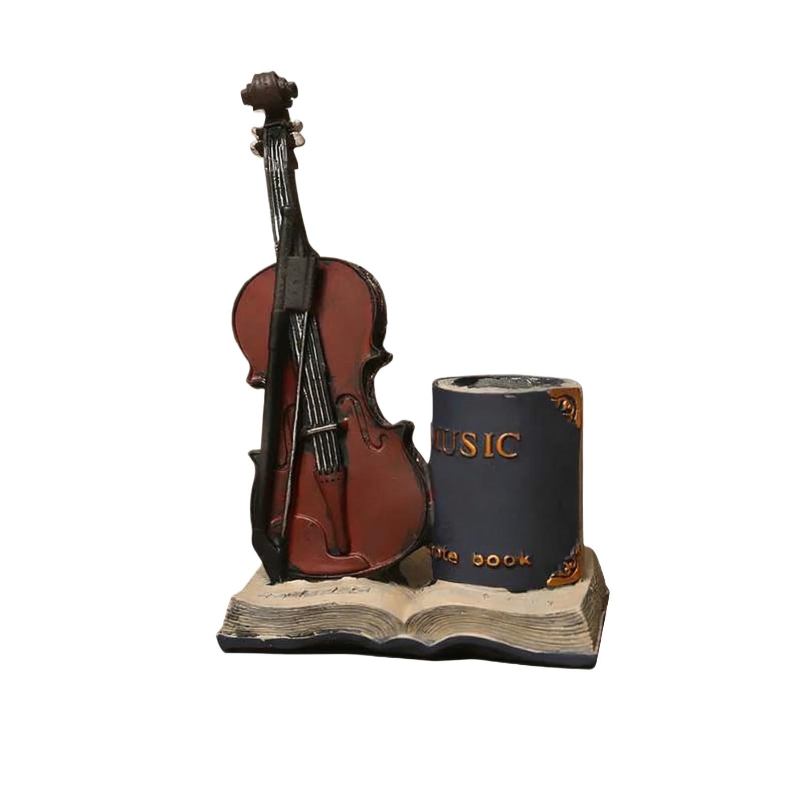 

Винтажный органайзер для ручек, роскошная настольная коробка для хранения, украшение для домашнего кабинета, подарок. one size синий