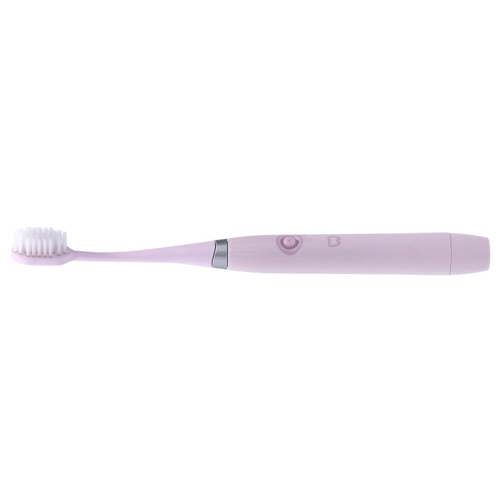 Brosse à Dents Électrique Rechargeable Minuterie Intelligente Conversion de Fréquence Brosse à Dents Sonique pour AdulteRose