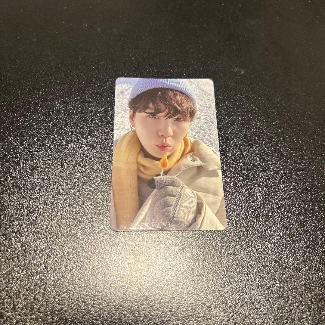 [USED] BTS Winter Package 2021 Photocard - Yoongi (SUGA)