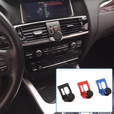 3 Colors For BMW X3 X4 F25 F26 2010-2016 Aluminum Alloy Mobile Phone Holder Navigation Bracket Car Accessories