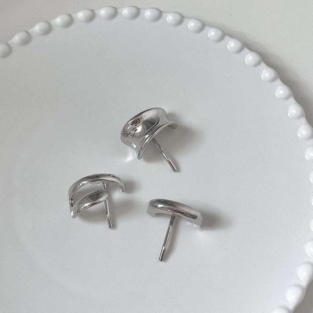 3PCS Ponytail Cuff Gold Silver Elegant Alloy Metal Hair Buckle for Women and Girls Hair Clips Styling Accessories