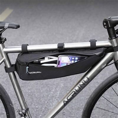 Cykelväska för främre ram, Stor kapacitet Överrörsväska för Mountainbikes och Landsvägscyklar, Förvaringstillbehör för Utomhuscykling