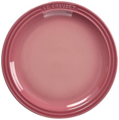Le Creuset Round Plate 23 Cm Rose Quartz Heat Resistant Cold Microwave Oven Compatible Dish Japan Official Product