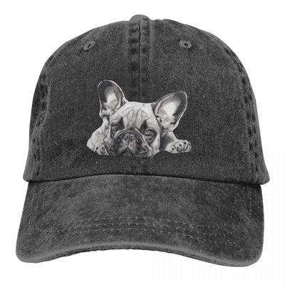 Chop Baseball Caps Peaked Cap French Bulldog Frenchie Dog Sun Shade Hats for Men Women