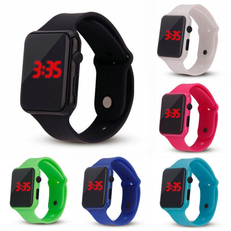 Stylish Electronic Digital Fashion Kids Waterproof Led Display Watch For All Ages