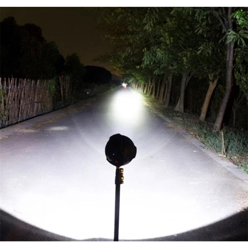 150000LM Powerful LED Flashlight Handheld Searchlight Rechargeable With Stand Super Bright Work Torch Portable Outdoor Lantern