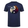 New Design Tree of Life Yin Yang TShirt Short Sleeve Streetwear Tee Cotton Loose Oversized T Shirt HJ043