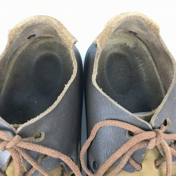 BIRKENSTOCK Made in Germany Low-Cut Boots Brown size 39 24.5 Men's(USED)