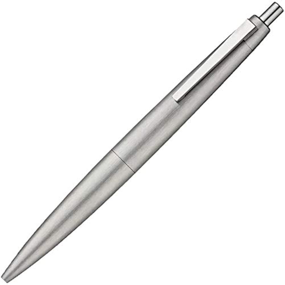 [Free Name Wrapping] Name Engraved Location Clip Name Lamy LAMY 2000 Ballpoint Pen Premier Stainl...