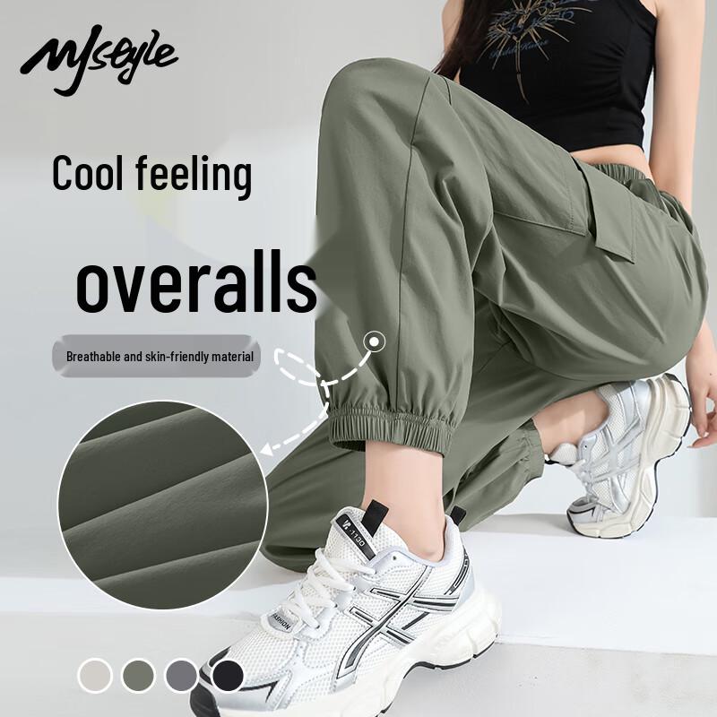 

MJ STYLE Women s Summer Outdoor Cargo Jogger Pants XL